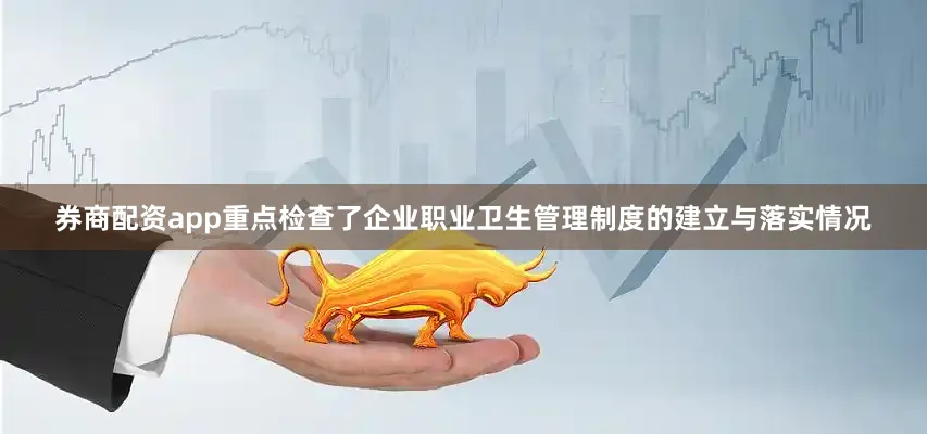 券商配资app重点检查了企业职业卫生管理制度的建立与落实情况